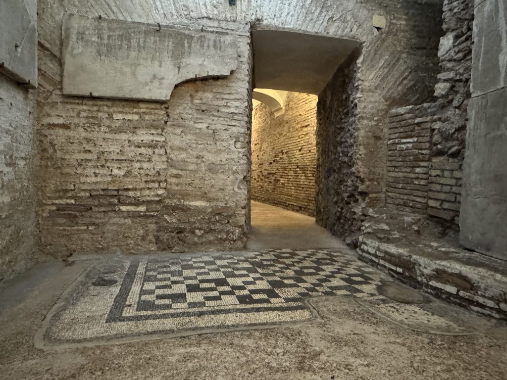 Fresko Das Jüngste Gericht von Cavallini in Rom