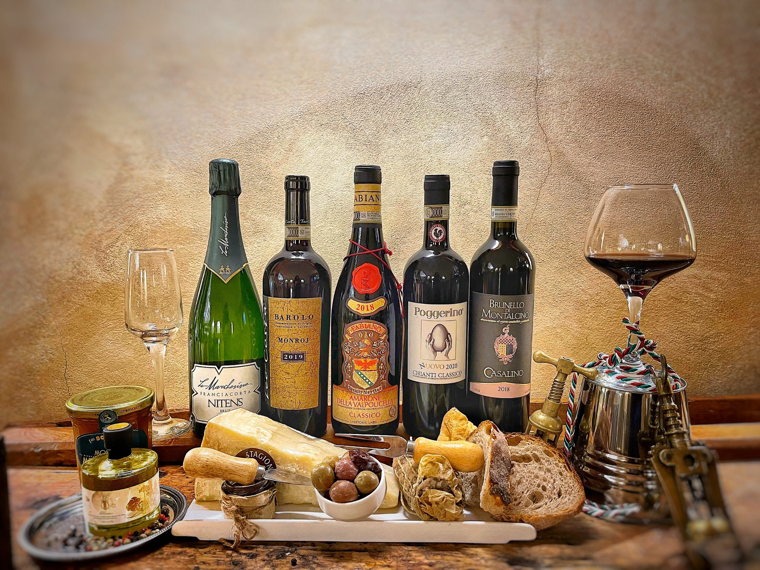 Degustación de vinos exclusiva en Roma