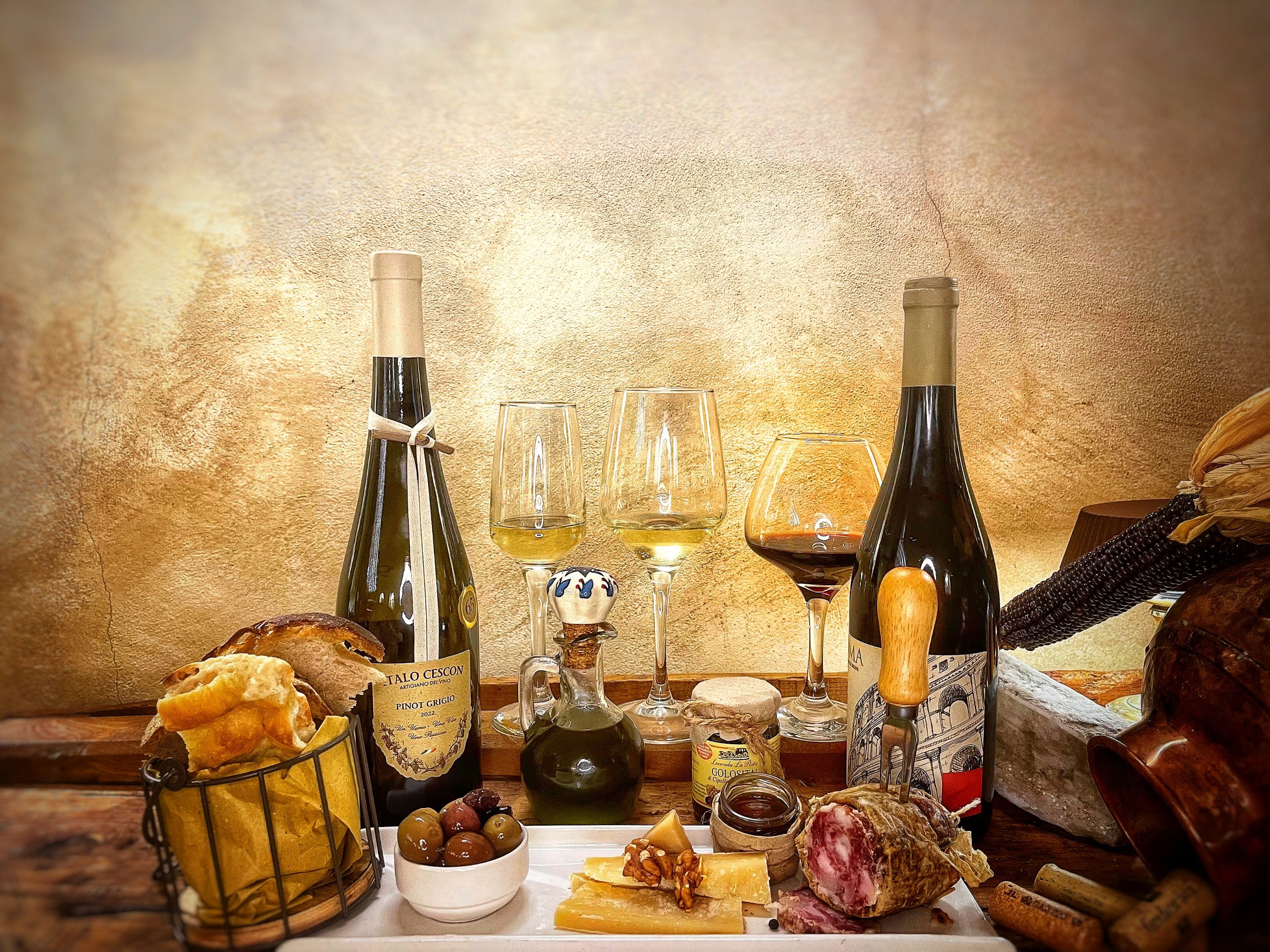 ROMA MENU DEGUSTAZIONE FABULLUS CON ABBINAMENTO DI VINI