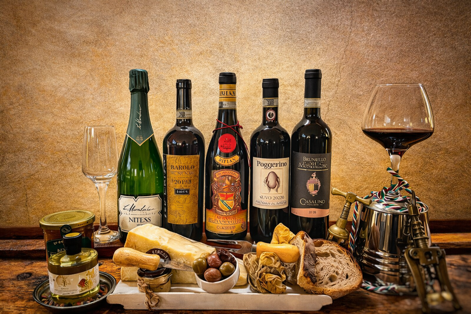 Grandi vini italiani a Roma