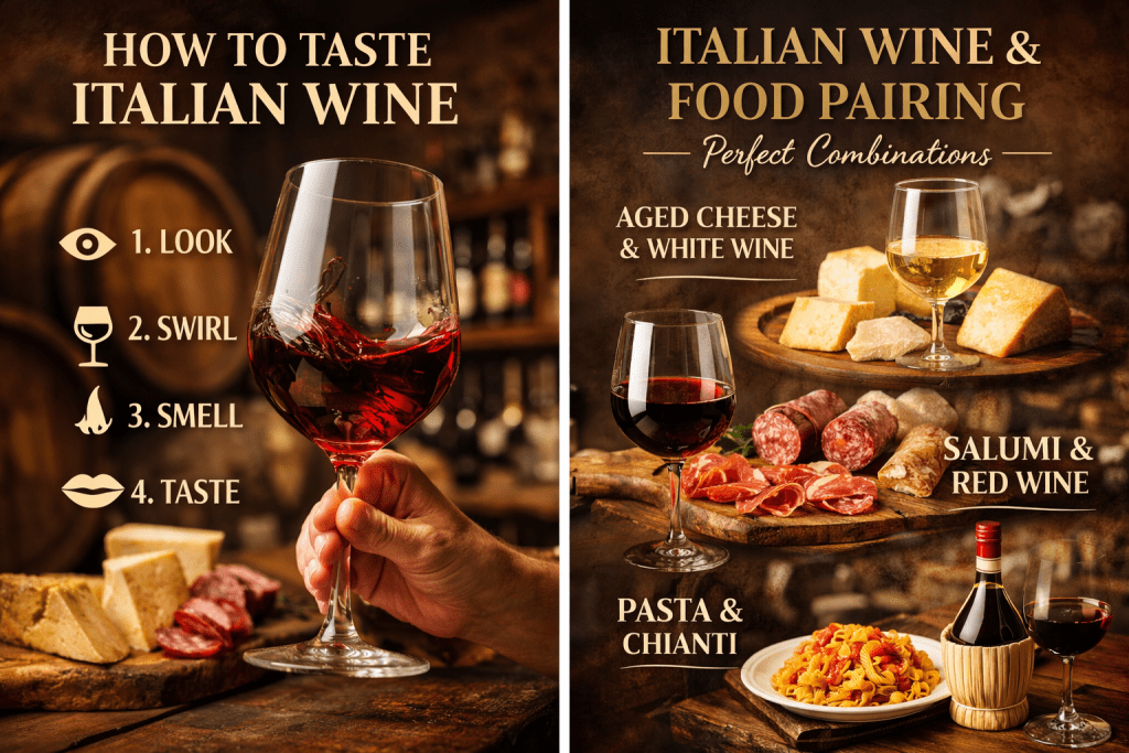 How to Taste Italian Wine Properly: A Step-by-Step Beginner Guide
