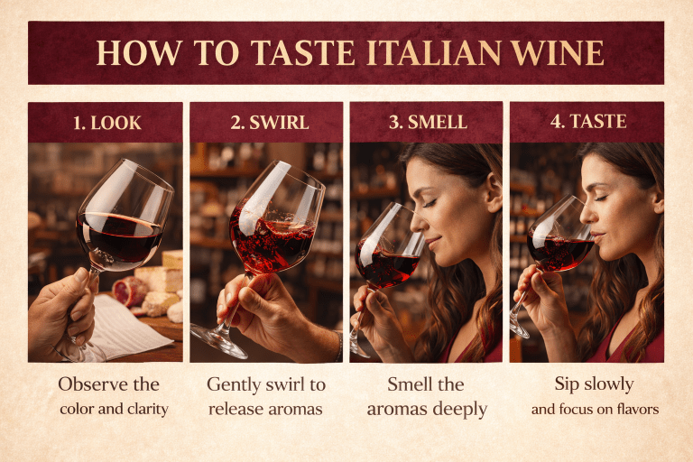 How to Taste Italian Wine