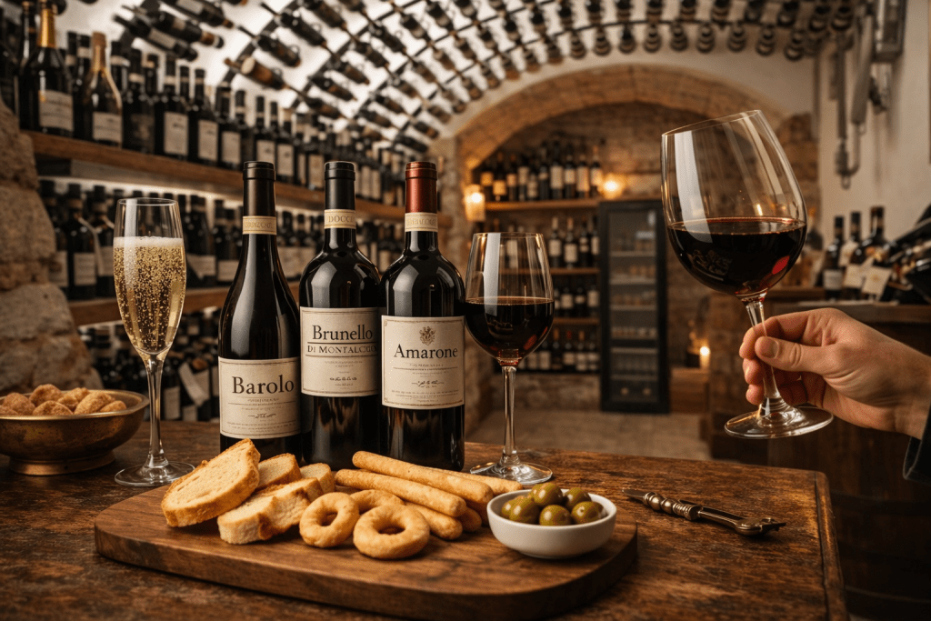 Premium Wine Experience Rome | Luxury Italian Wine Tasting
